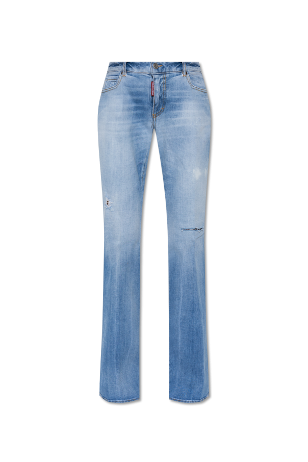 Light blue Flared jeans Dsquared2 - GenesinlifeShops Switzerland